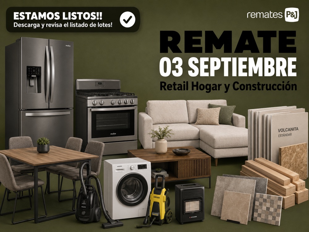 Remate Online Retail Hogar y Construcción